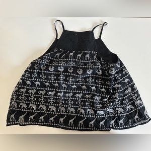 Anthropologie embroidered top, like new condition